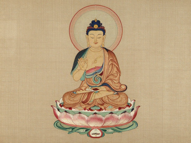 明代刺绣手绘稿非遗体验，手作佛堂供品，传承指尖匠心