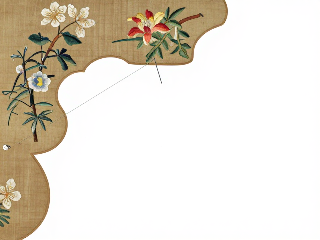 抢针技法在装饰画中的具体操作逻辑