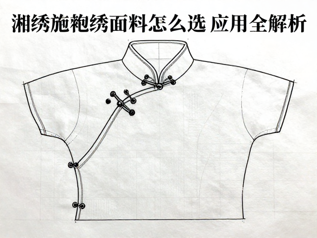 描稿纸在刺绣定位与构图中的实用应用