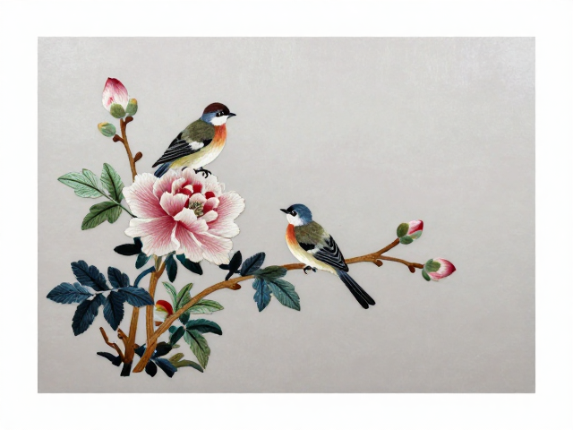 花鸟小品临摹工艺的选择与避坑指南