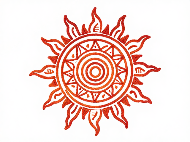 侗绣太阳纹寓意，解码非遗图腾背后的民族信仰与吉祥象征