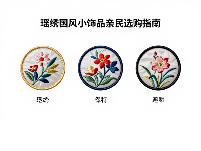 瑶绣国风文创小饰品亲民选购指南，避晒保养与搭配技巧