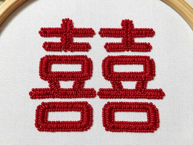 手工打籽绣DIY，婚服装饰与亲民小件饰品，打造高颜值婚嫁细节