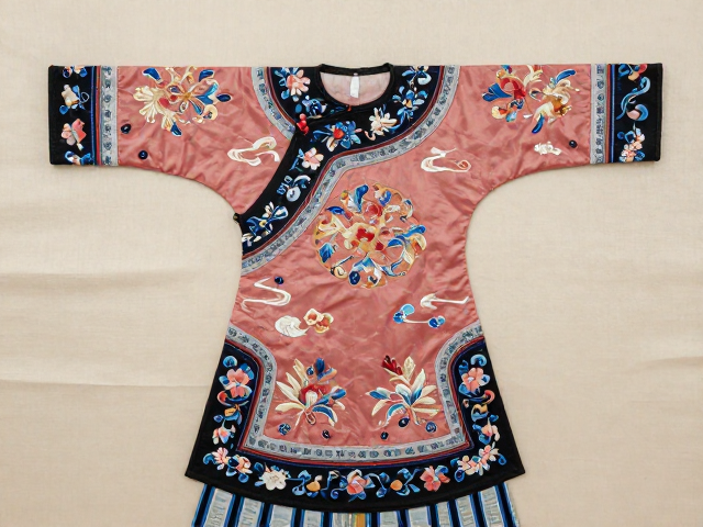 垫绣屏风装饰，传统服饰工艺之美，手工耗时详解