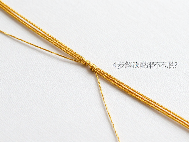 金银刺绣家纺用线多股合捻表层脱落怎么办？4步解决不脱线