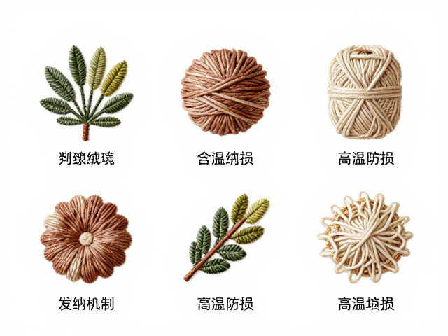 高温环境对绒线结构的物理损伤机制