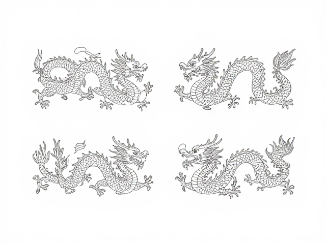 简约线描式美学的视觉重构
