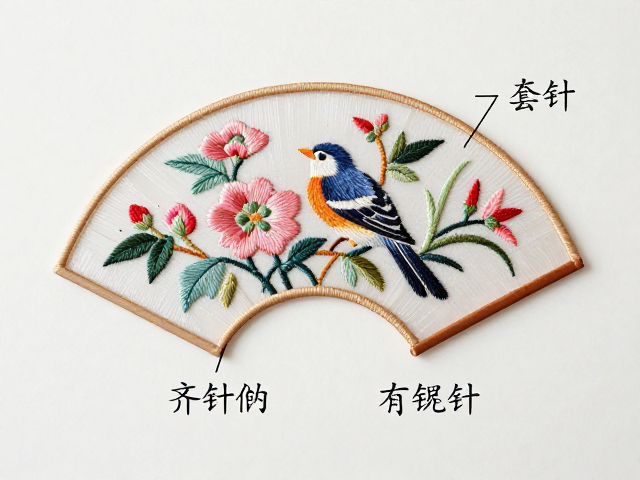基础针法中的齐针与套针技法解析