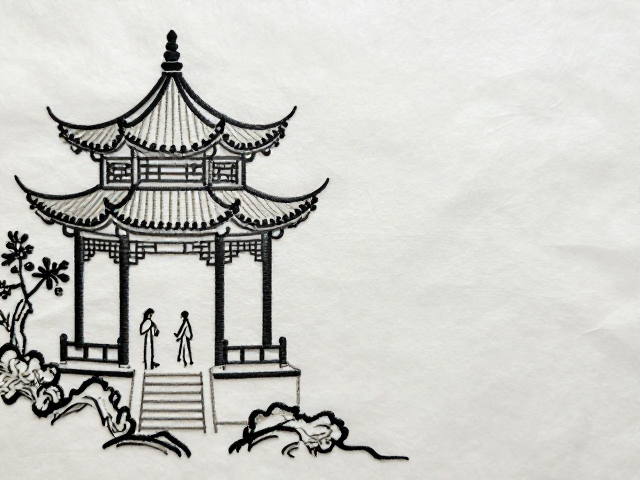 针线修辞:从墨线到丝缕的美学转化
