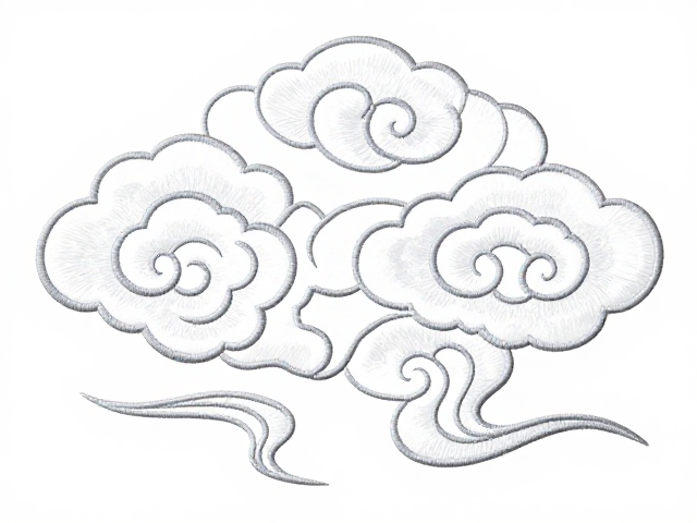 云纹刺绣宗教纹样灵感，叠云纹与留白呼吸感设计指南