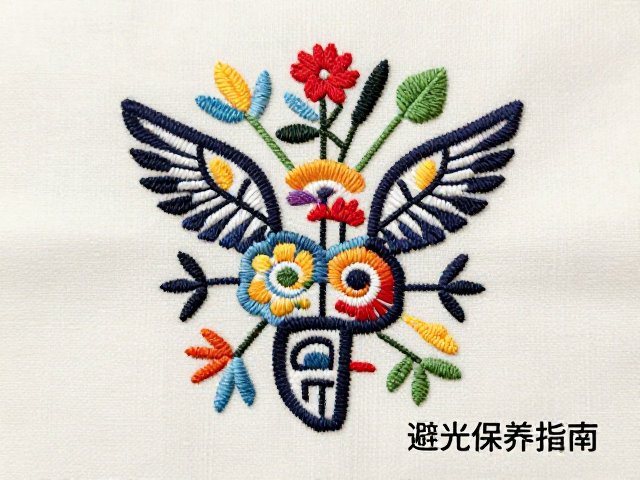 图腾刺绣定制纹样，自然崇拜下的工艺美学与避光保养指南