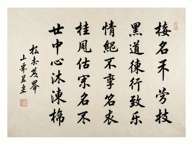 书法文字入画的雅致表达
