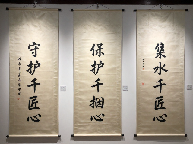 非遗挂幅刺绣展陈指南，远离油烟潮气，守护千年匠心