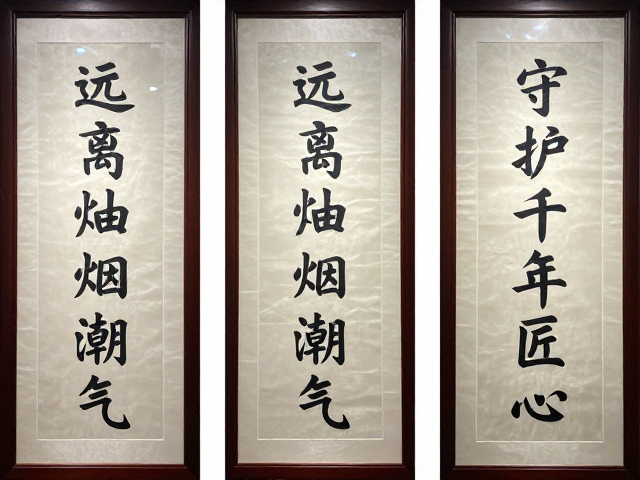 装裱与悬挂规范:规避物理损伤隐患