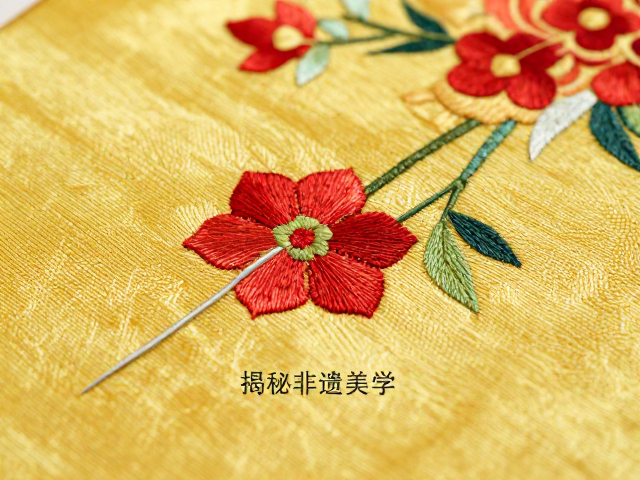 套针技艺的针法逻辑与微观结构解析