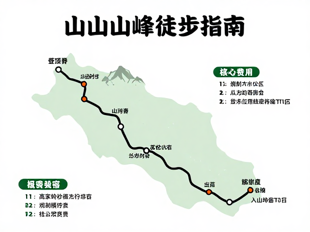 入门级山峰徒步指南,含登顶线路、住宿费用及入山报备全流程
