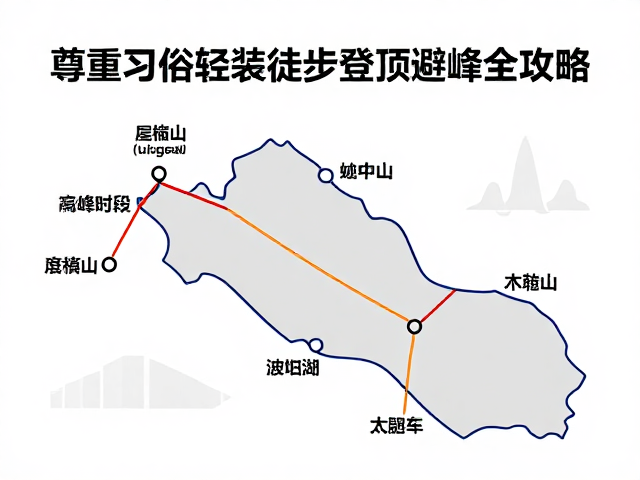避开节假日人流!尊重习俗轻装徒步登顶避峰全攻略