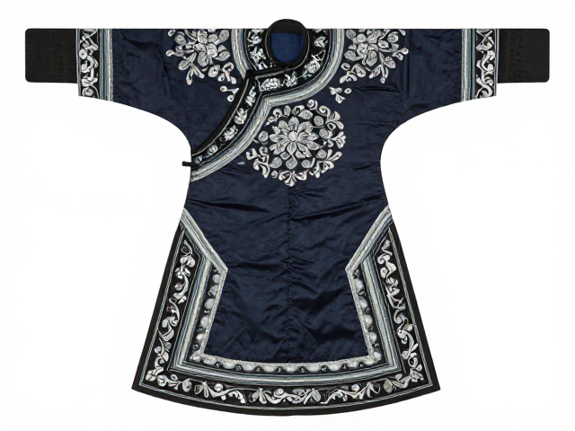 元代刺绣家纺复原，银线工艺在传统服饰中的传承与应用