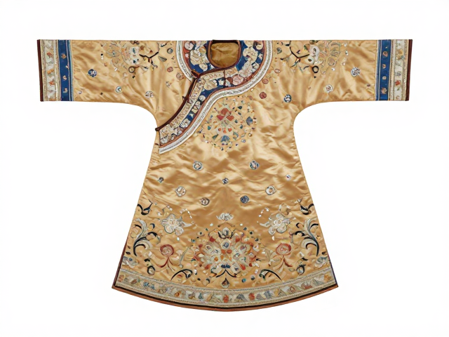 元代缎地刺绣工艺，博物馆馆藏珍品解析与装饰美学