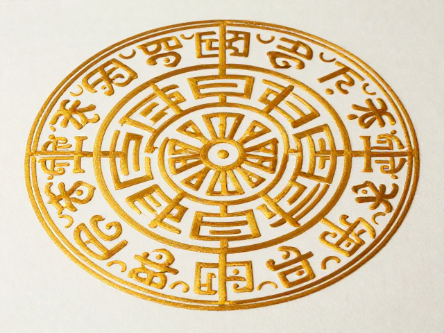 黄梅挑花传承基地万字纹手绘稿，非遗刺绣工艺解析与传承
