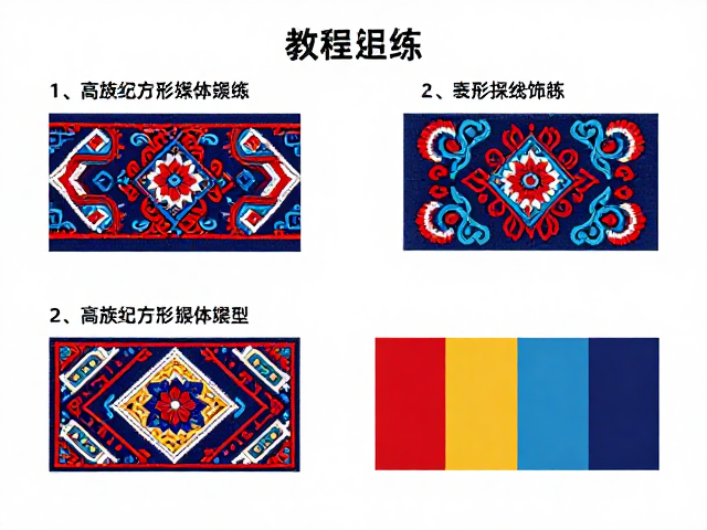 常见纹样解析与色彩搭配技巧