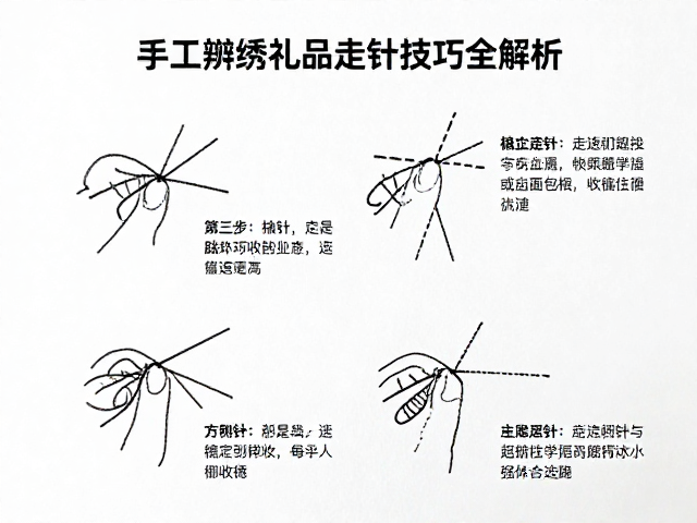 基础针法的起针与收针逻辑