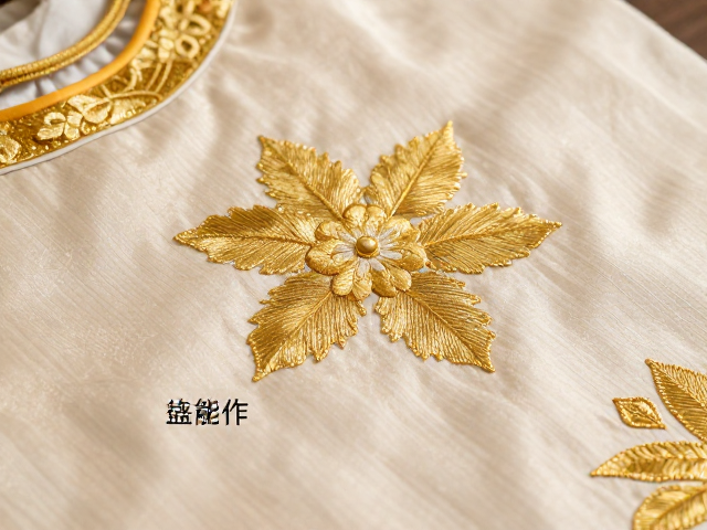 盛金绣服饰盘金绣工艺解析，为家居装饰增添东方雅致韵味