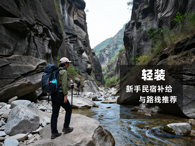 峡谷溪流的路线特征与安全研判