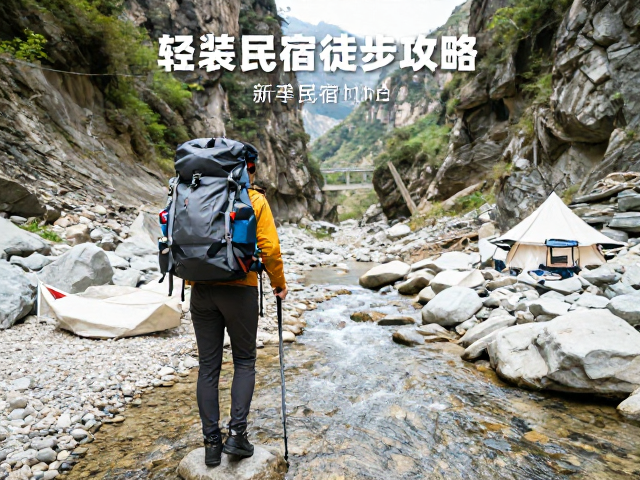 轻装徒步攻略,峡谷溪流间的新手民宿补给与路线推荐