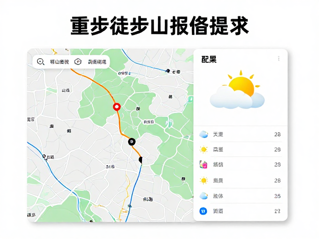 离线地图与天气窗口选择指南