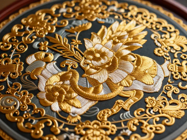 非遗垫绣传承，融合盘金绣，探秘中国传统刺绣产区创新之路