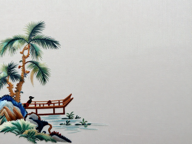 虚实绣风景小品防潮指南，传统工艺的文化魅力与保养秘诀