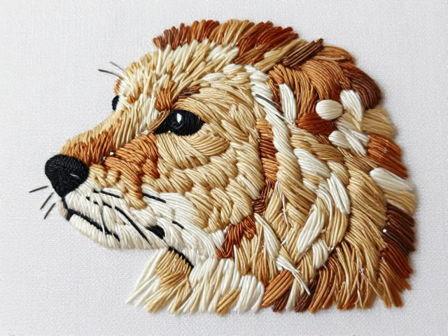 毛发纹理的层次构建与细节刻画