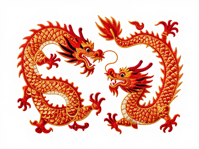 龙凤纹样中吉祥富贵寓意的符号解码