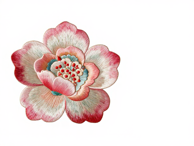 蜀绣花鸟纹样解析，花瓣层次练习与家纺设计灵感
