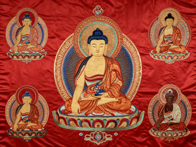 佛像仪轨与传统吉祥符号的并置逻辑