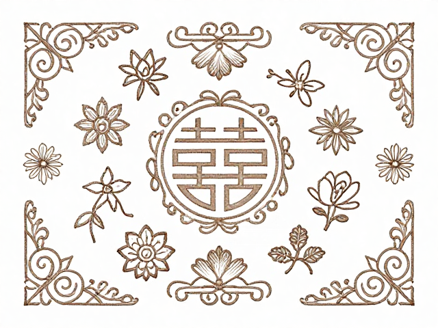 核心吉祥图案的符号解析与寓意解码