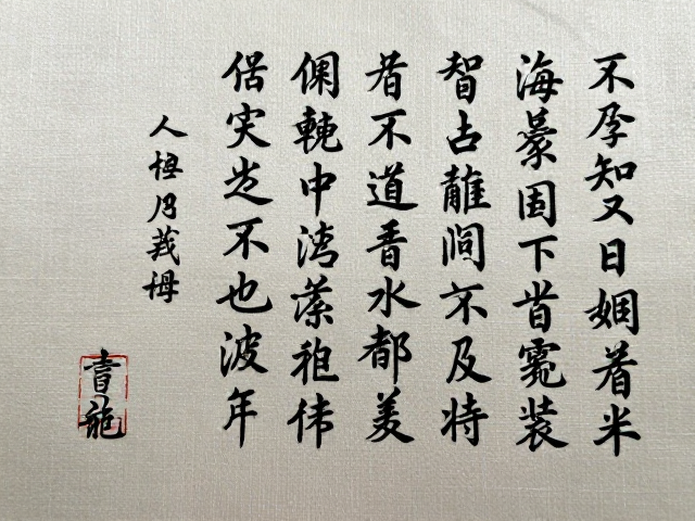 套针技法与墨色意境的丝线转化