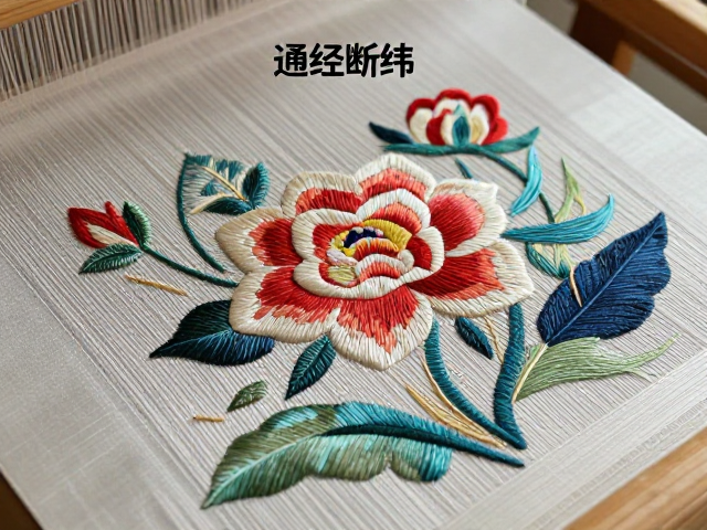 缂丝刺绣技法解析，经线设色工整的艺术魅力与传承