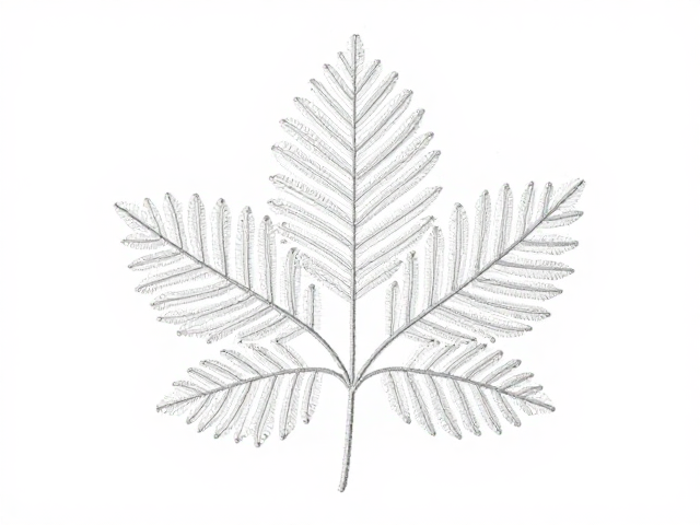 抽纱刺绣服装工艺，叶形纹设计中划粉与图稿的精准应用指南
