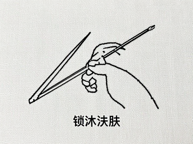 锁绣针法图解，打造民族风家居布艺，图解教程超详细