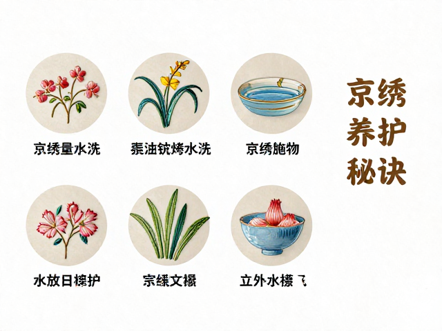 京绣制品水洗与日常养护的禁忌与对策