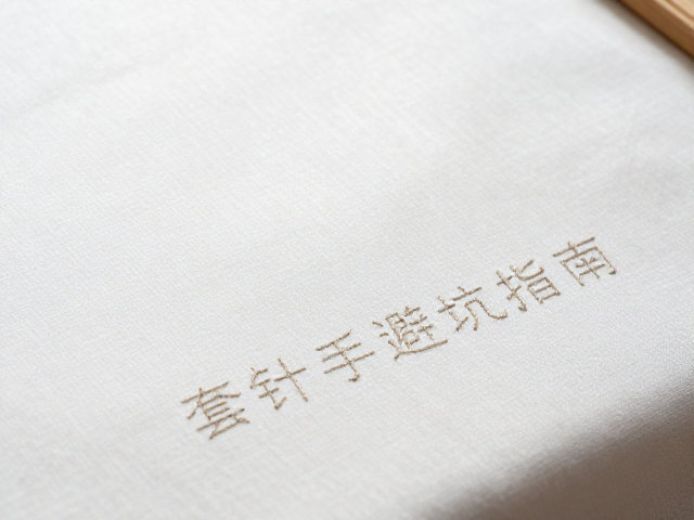 蚕丝刺绣桌旗用线技巧，套针手法拉扯避坑指南
