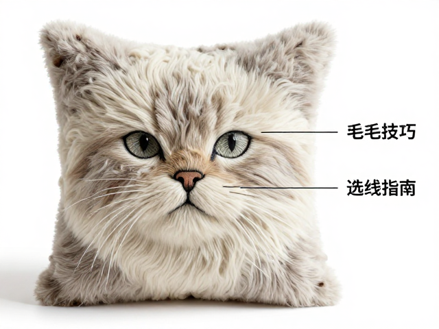 动物毛发质感的核心针法解析