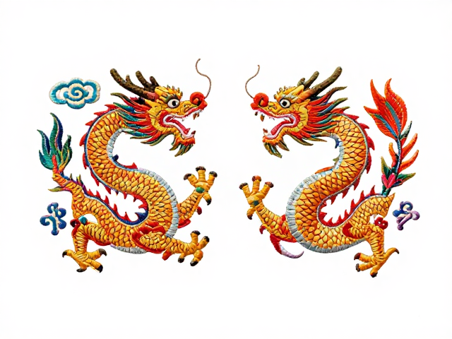 双龙戏珠的文化符号与权力象征
