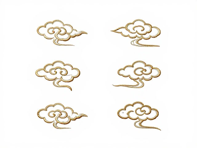 套针技艺在云纹表现中的工艺逻辑