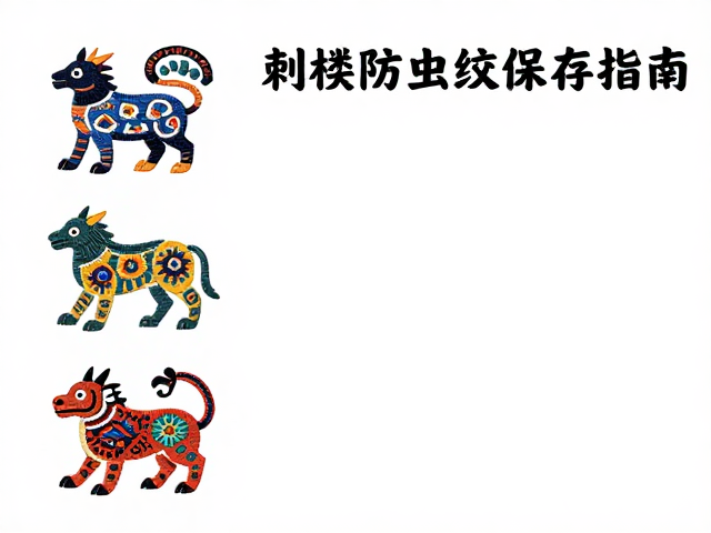 图腾刺绣家纺纹样防虫保存指南，吉祥动物图案的收藏与保养秘籍