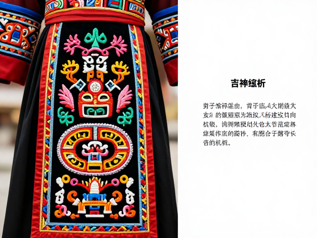 刺绣工艺技法与色彩美学特征