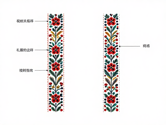 边饰纹样的从属关系与视觉引导