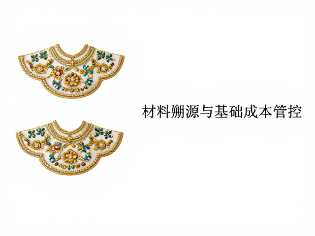 国潮服饰设计，重工刺绣配饰如何平衡金银线珠绣成本与质感？